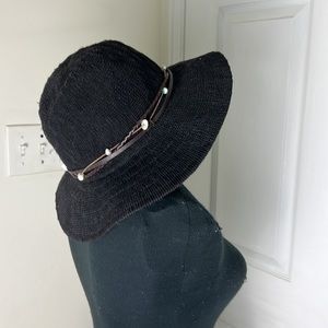 Scala Pronto Boho Polyester Woven Straw Hat Size OS